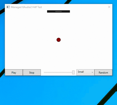 Test project in action